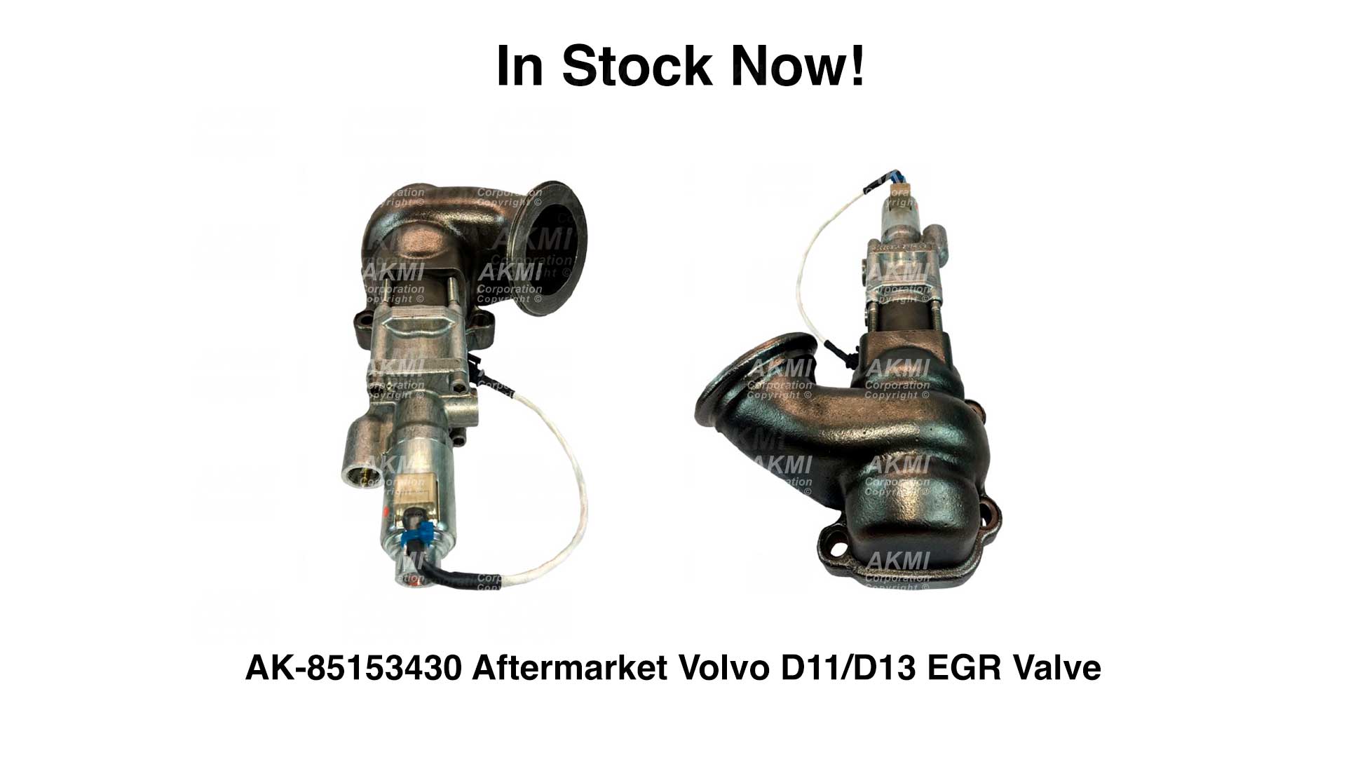 AK-85153430 Aftermarket Volvo D11 D13 EGR Valve