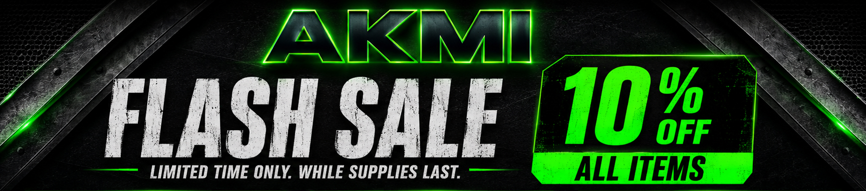 AKMI flash sale
